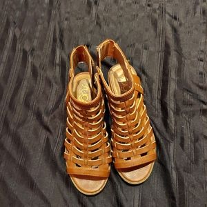 Sugar zip up sandals girls size 13